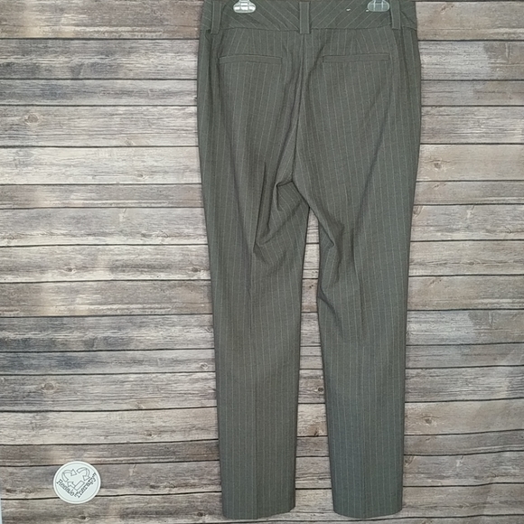 GAP Curvy Fit Flared Leg Pinstripe Slacks Size 12 - Picture 3 of 8